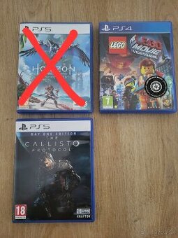 Predám hry na PS4, PS5