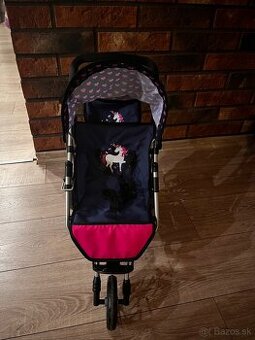 Duo kočík pre 2 bábiky