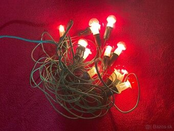 Predám retro vianočné svetielka Hríbik