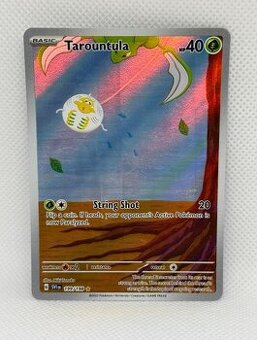 Pokémon karta Tarountula 199/198 – EX – ORIGINÁL