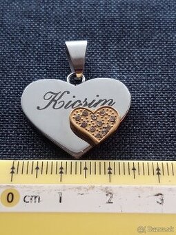 retiezka a privesok srdce