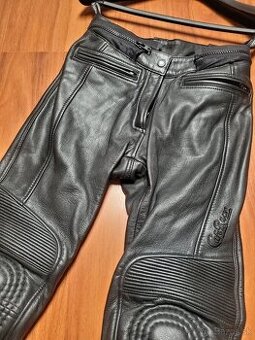 Dámske kožené moto nohavice 36