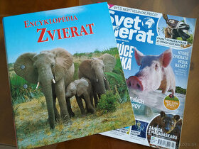 Encyklopédia zvierat: Šanón s kartami + časopis+ darčeky