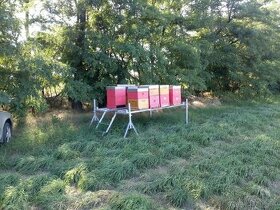 Palety na včely, stojan na úle
