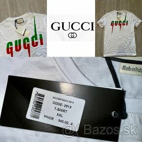 gucci luxusne nove panske tricko s visackou - 1