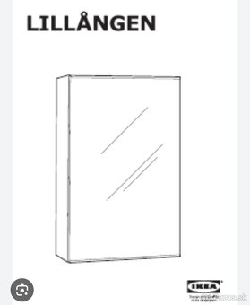 Kupelnova skrinka IKEA