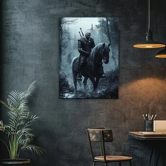 Witcher obraz s ramom -