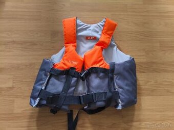 80kg - Pomocná plávacia vesta 50N+ na kajak, paddleboard