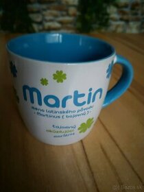 Šálka s menom Martin