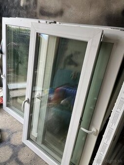 Predám plastové okná + parapety+ žalúzie