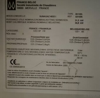 plynovy kotol franco belege 35kw