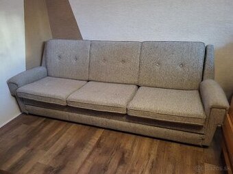 Predám staršiu rozkladaciu pohovku - Retro gauč