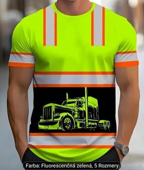 Fluorescenčné tričko TRUCk