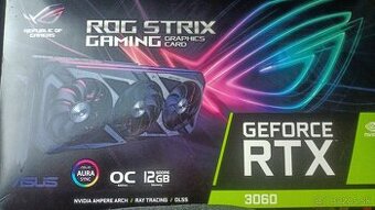 RTX 3060 12gb asus rog strix