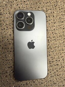 iPhone 15 Pro, Black Titanium, 256GB