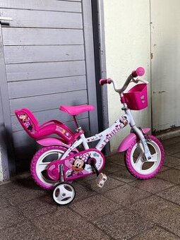 Predam detsky bicykel zn. Dino Minnie 12”