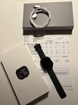 Apple Watch Ultra 2 49mm – Black Titanium + Ocean Band + Spi