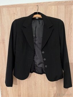 Čierne damske sako-č.36
