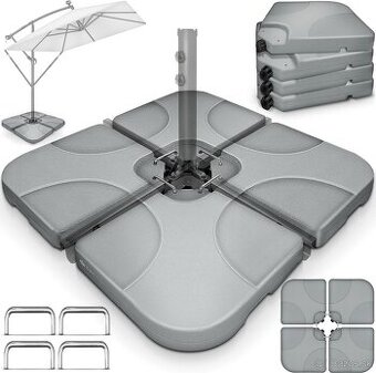tillvex® stojan na slnečník 60 l / 80 kg