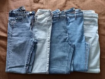 Dievčenské rifle 5ks cena za všetko