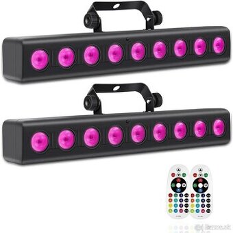RGBW 36W LED Bar svetelná lišta - Farebné svetelné efekty