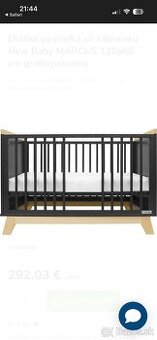 Predám detskú postieľku + príslušenstvo