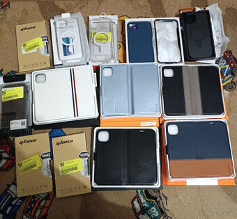 Nové kožené puzdro (kryt) na iPhone 14 Plus + ochranné sklá