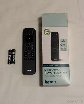 Diaľkový ovládač Hama 2v1 Nano, stream TV tlačidlá