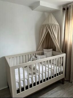 Baldachýn béžový nový