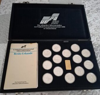 Predám strieborné mince