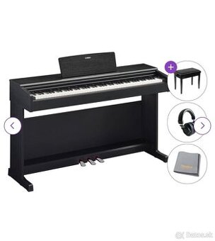 Yamaha YDP-145 Black Digitálne piano