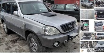 Hyundai Terracan 2.9 CRdi 2003 110kW 4WD predám PIATE DVERE,