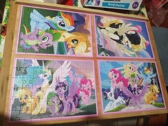 Puzzle My little Pony 4 in 1