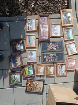 Darujem malé obrázky na stenu