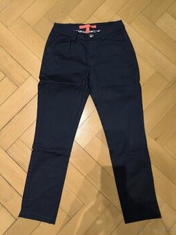 Dámske tmavomodré nohavice Mango, veľ. 36