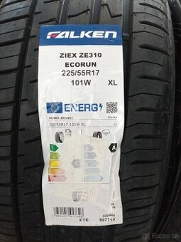 Nejazdené letné pneu Falken 225/55 R17 - 2 kusy