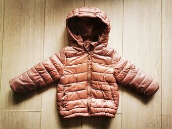 Dievčenská zimná bunda na zips vel. 80