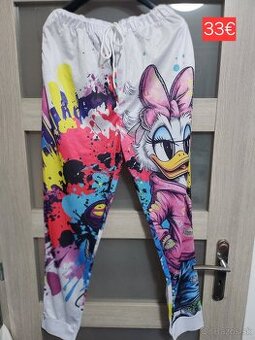 Tenké  teplakove nohavice