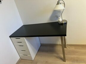 Pracovny stol venge+ biela- IKEA