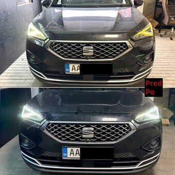 Oprava denneho svietenia Tarraco Leon Cupra Formentor