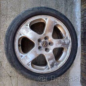 Predám Kolesá 5x100 R17- Golf 4, Octavia 1,,,,