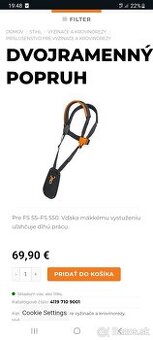 Dvojramenný popruh STIHL