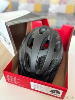 Dámska čierna cyklistická prilba