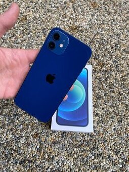 iPhone 12 mini - baterie 100% blue
