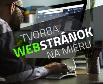 WEBSTRÁNKA - E-SHOP - na mieru za super cenu