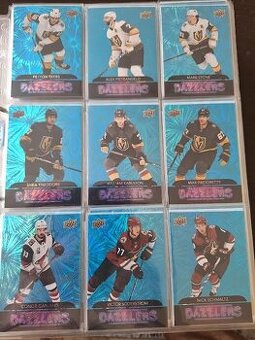 Hokejové kartičky insert dazzlers blue 2020/21
