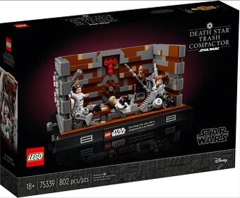 Lego Drvič odpadkov Hviezdy smrti – dioráma 75339