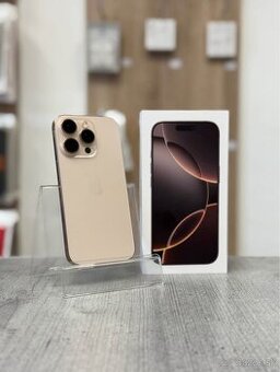 100% BATÉRIA - Apple iPhone 16 Pro 128GB Desert Titanium