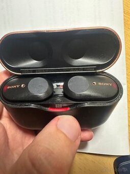 Sony WF-1000XM3 čierne bezdrôtové slúchadlá
