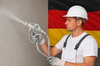 Skúsený pracovník na striekané omietky – Nemecko TPP